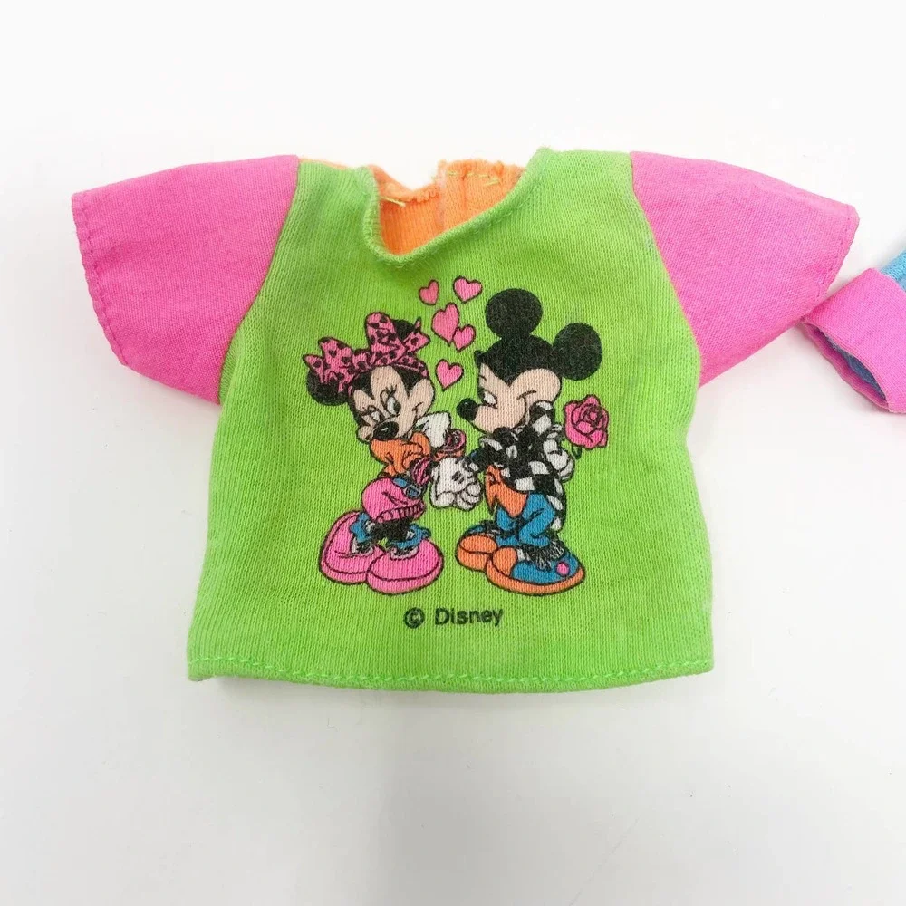 Vintage Barbie Doll T-Shirts, Disney Short Sleeve, Mickey Mouse, Minnie, Daisy